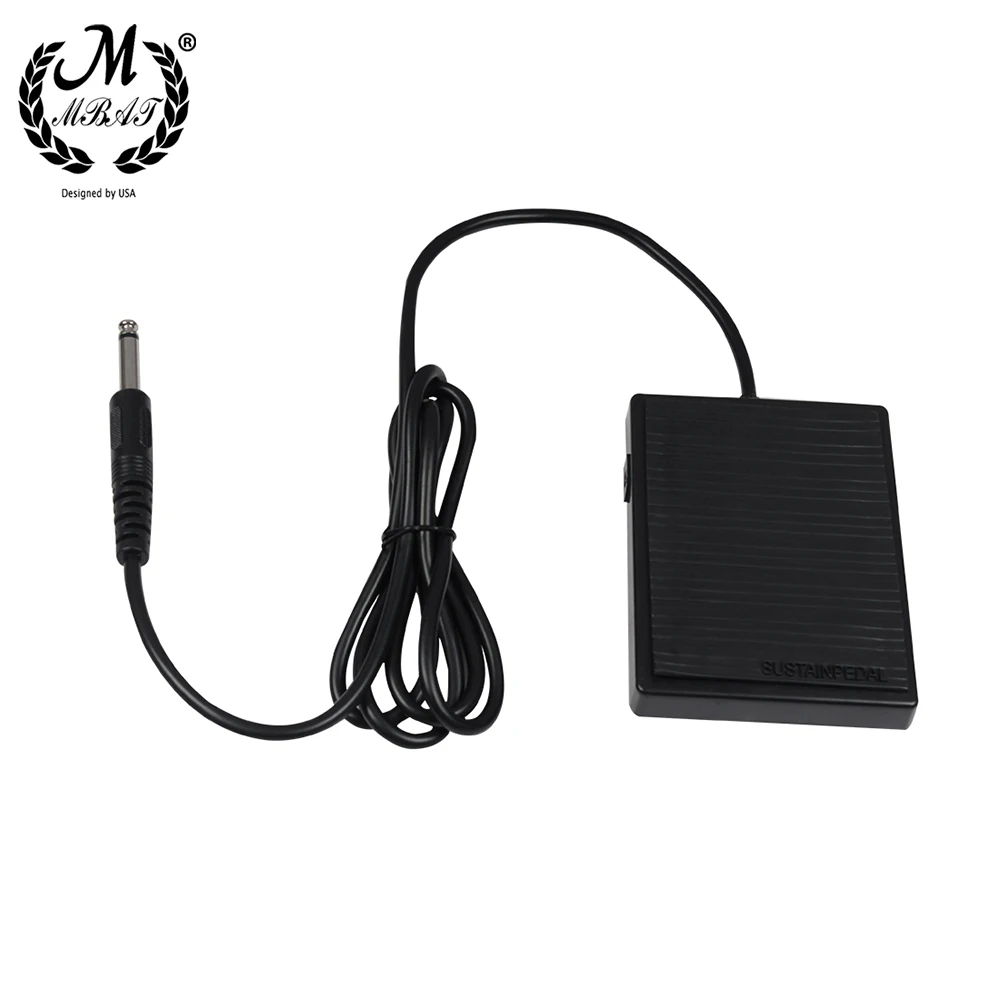 Universal Sustain Pedal Keyboard Foot Damper Pedal With 6.35mm Plug for Electronic Organ Keyboards Digital Piano Parts Accessori