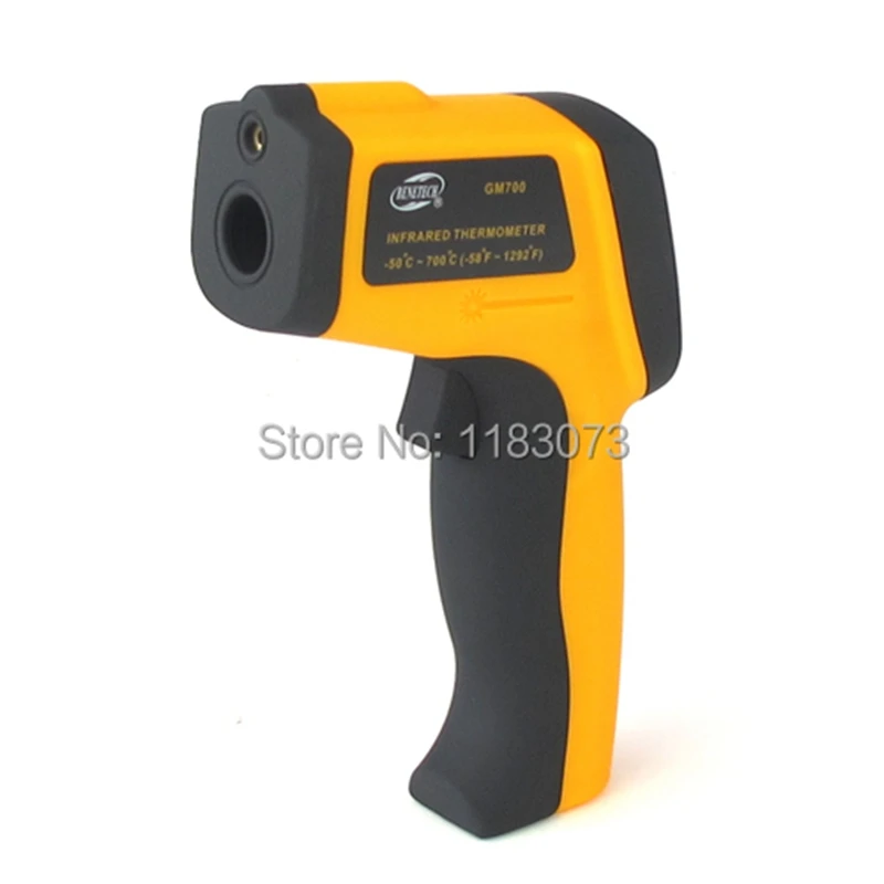 

DS:12:1 700 Degree Non-Contact Laser Infrared Digital Thermometer -50-700 Degree GM700 IR Industrial Temperature Meter Point Gun