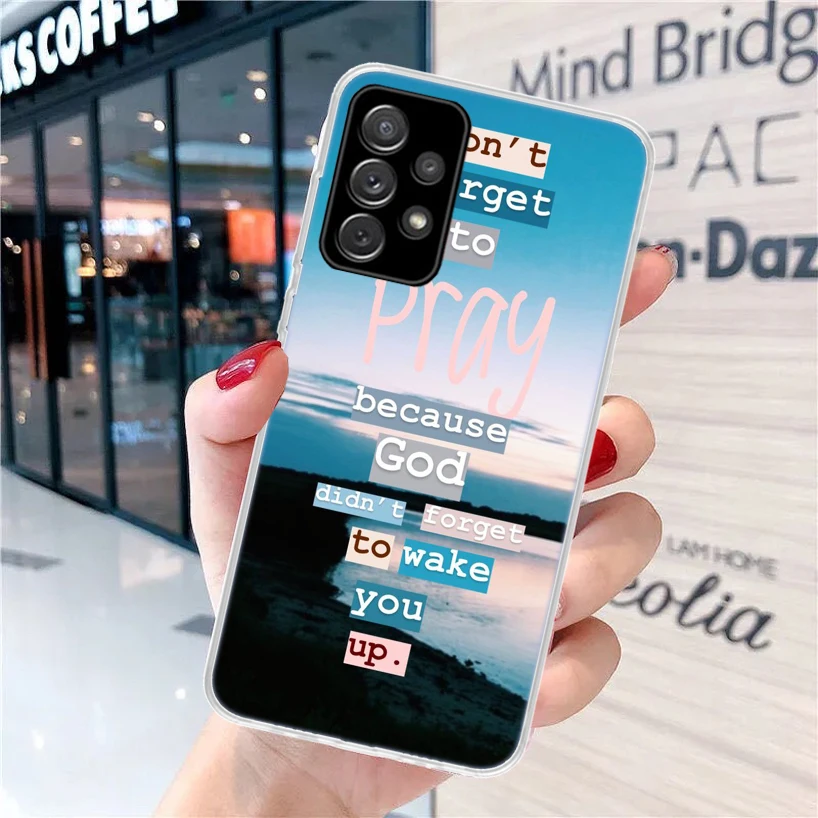 God Jesus Pray For Samsung Galaxy A15 A14 A13 A12 A55 A54 A53 A52 Phone Case A32 A35 A34 A33 A25 A24 A23 A22 A04S A03S A02S Gala