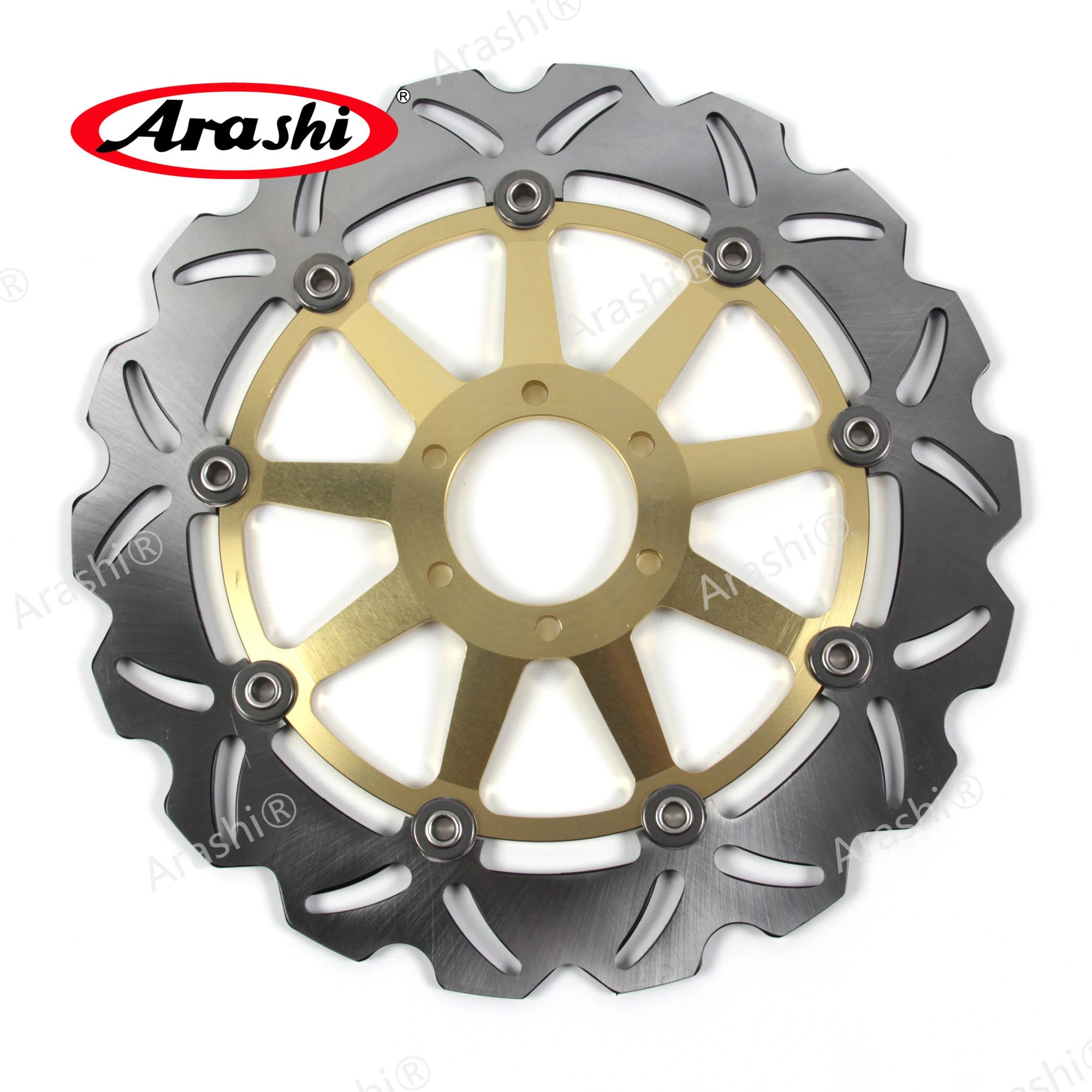 

Arashi 1PCS For YAMAHA FZX ZEAL 250 1991 1992 CNC Full Floating Front Brake Disc Rotors Right Side TZR 125