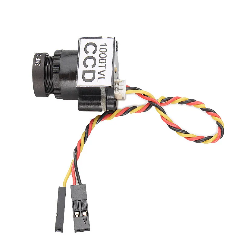 1000TVL 1/3 CCD 110 Degree 2.8mm Lens Mini FPV Camera NTSC PAL Switchable For FPV Camera Drone