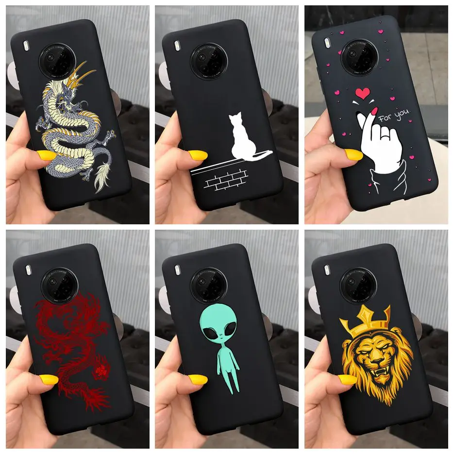 Case For Huawei Y9a Case HuaweiY9a 2020 New Fashion Phone Back Cover For Huawei Y9a Y 9a Phone Case FRL-22 FRL-23 Soft TPU Funda