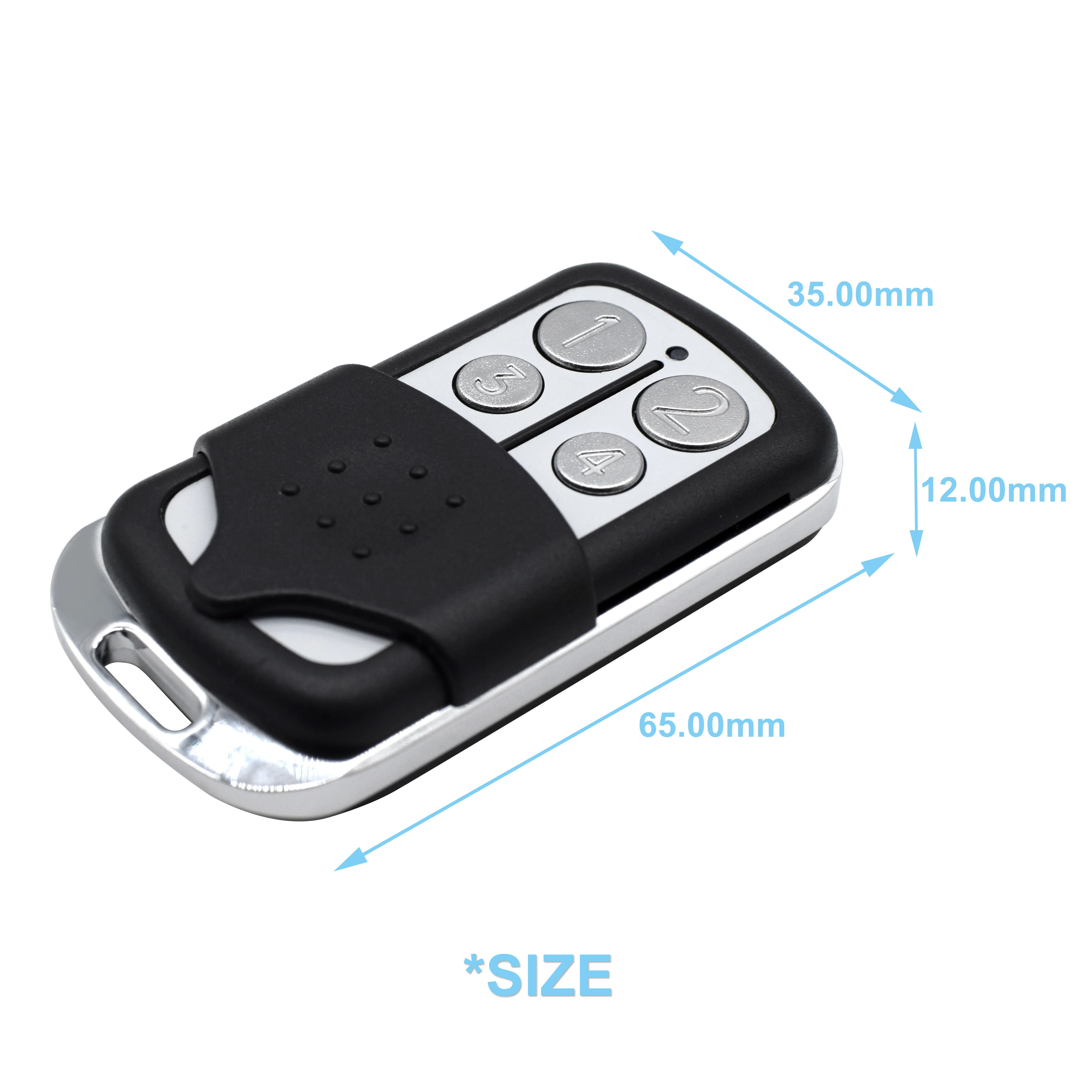 Control remoto para puerta de garaje, abridor de puerta con código rodante para parte del Chip HCS300 HCS301 433 868 MHz para 54 tipos de control