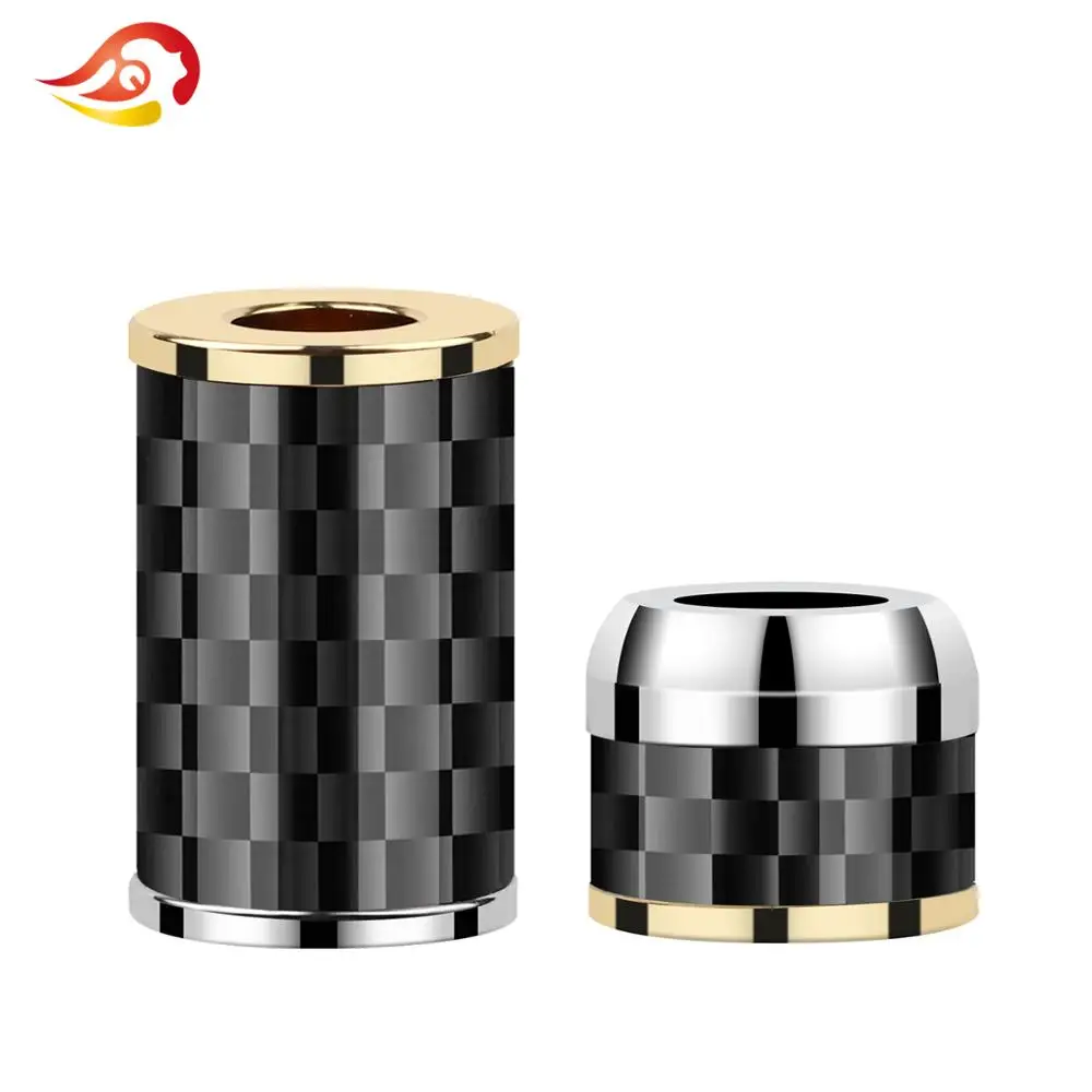 QYFANG 6.0mm to 5.0mm Bright Shell Y Splitter Slider Carbon Fiber Audio Jack Adapter Earphone DIY Upgrade Headset Wire Connector