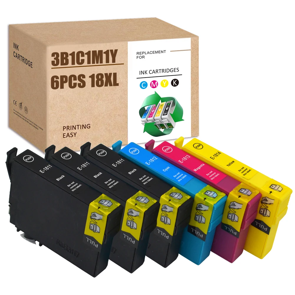 Epson T1811 T1812 T1813 T1814 XP-425 XP-422 XP-415 XP-412 XP-325 XP-322 XP30 XP102 XP-312 XP-302