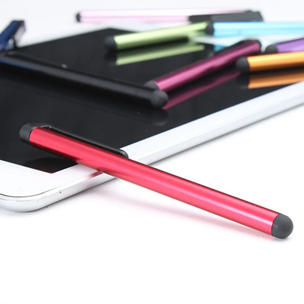 10PC Universal Stylus untuk Ipad Tablet PC untuk Ponsel Samsung Android Portable Sensitif Layar Sentuh Pena Kapasitif Stylus Di Saham