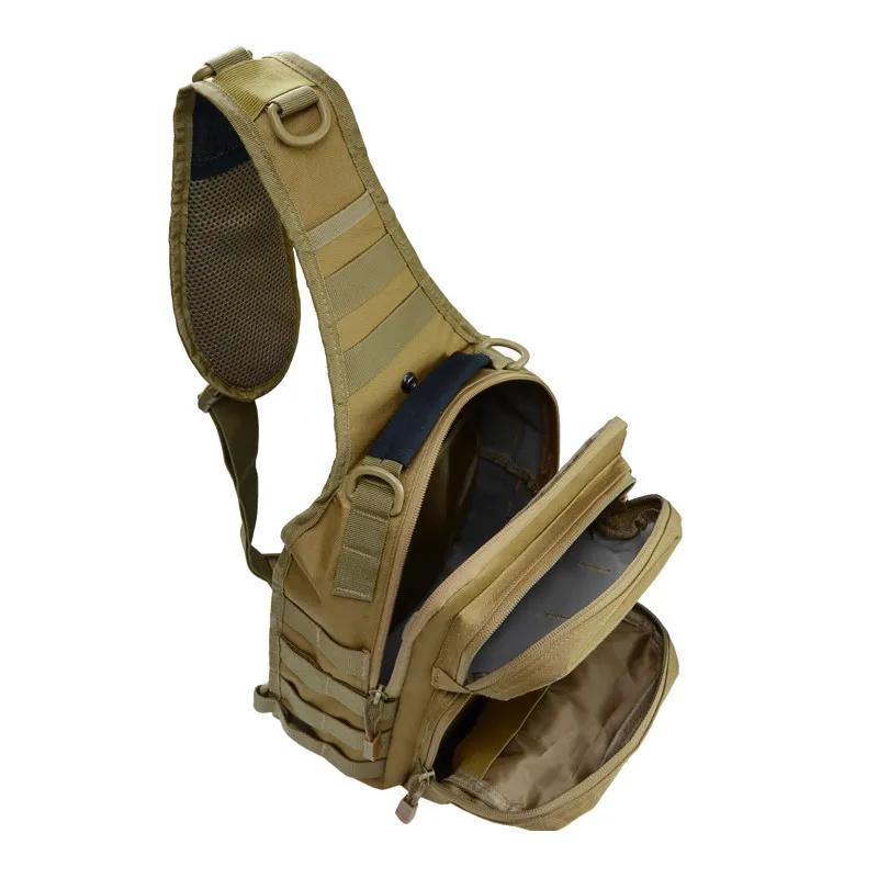 900D Large Military Sling Bagpack EDC Tactical Shoulder Bag Army Molle Chest Pack Waterproof Outdoor Camping Trekking Backpack