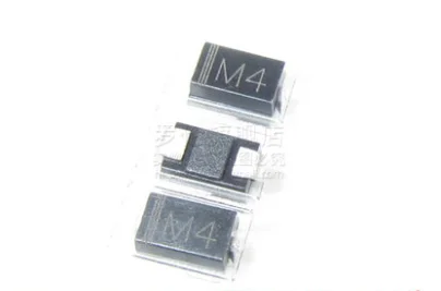 Spedizione gratuita 1000 pz 1N4004 M4 1A 400V D0-214AC 1N4004SMA 100% nuovo