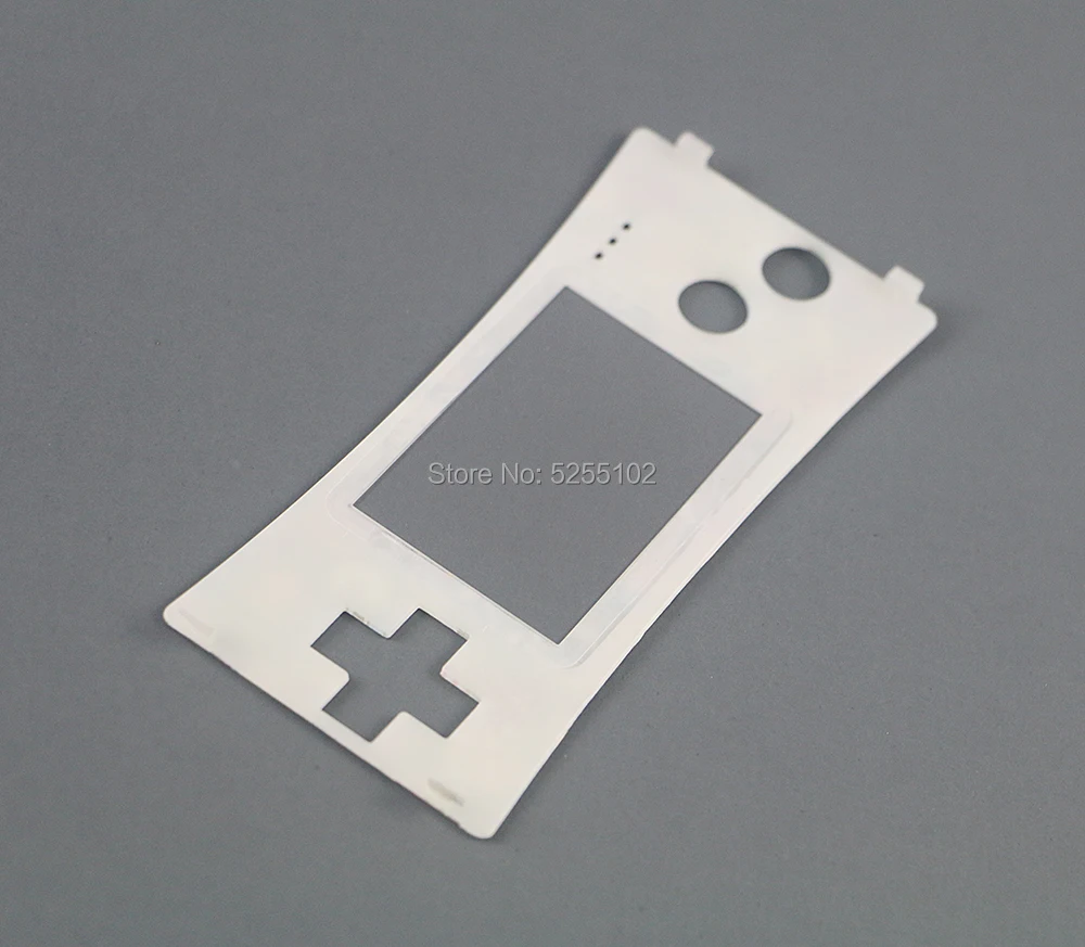 10 قطعة ل GameBoy مايكرو غطاء أزياء نمط الغلاف الأمامي لوحة الواجهة ل GBM لعبة فتى مايكرو نظام الجبهة قذيفة حالة