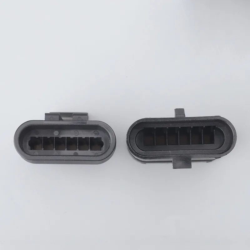 100 sets Metri-Pack 6 Pin way male female electrical flat accelerator pedal plug sensor socket connector 12066317 12162261