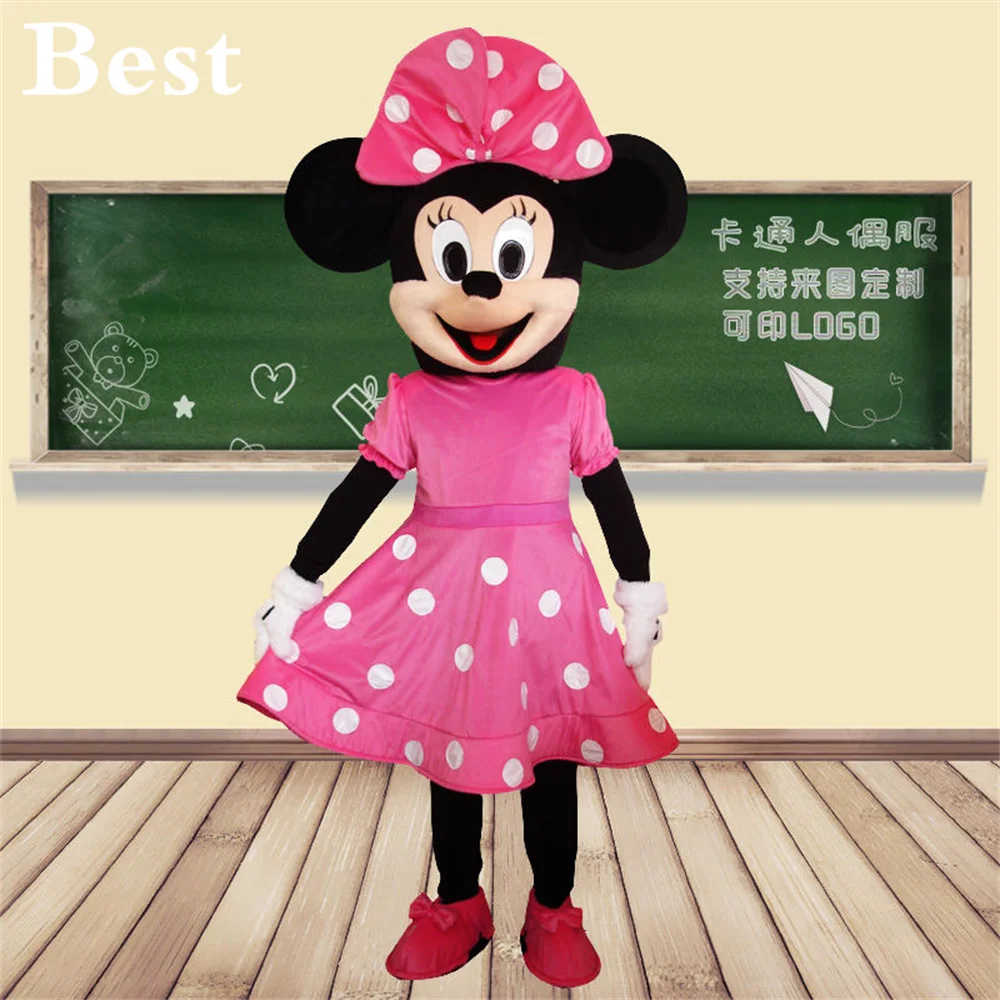 Mascot Mickey Mouse Minnie Mouse Winnie Hoop Mascot Costume Disney Cartoon Movie Characters Stage Props Adult Mascots Cosplay