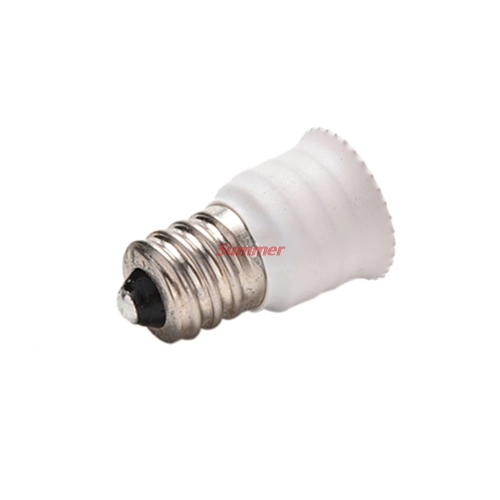 Adaptador de portalámparas E12 a E14, convertidor de enchufe, Base de luz, candelabro, alta calidad, 1 unidad