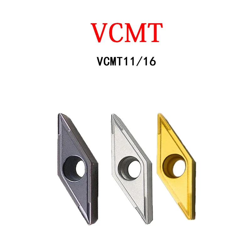 Original VCMT080202 VCMT080202-MV VCMT080204-MV VP15TF Carbide Inserts CNC Lathe Cutter VCMT080204 VCMT 080204 MV Turning Tools