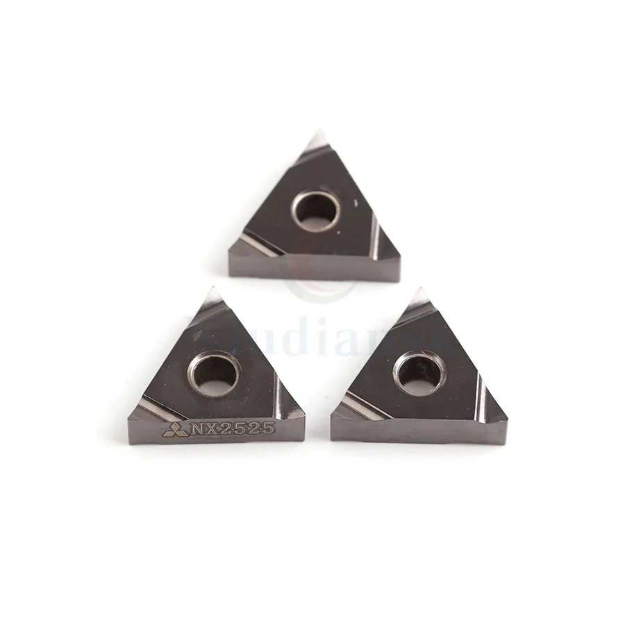 10 pz TNGG160402R-F NX2525 TNGG160404R-F NX2525 TNGG160402L-F NX2525 TNGG160404L-F NX2525 utensili per tornitura CNC inserti in metallo duro