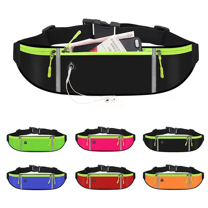 Waterproof Running Waist Bag Sports Running Belt Bag Jogging Portable Outdoor Phone Holder Women Men Fitness Sport Gym Bags