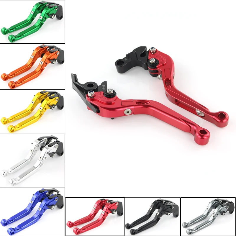 For Honda VFR800 CBR1100 XX Blackbird ST1300 A Pan European Motorcycle CNC Foldable Adjustable Clutch Brake Levers Aluminum