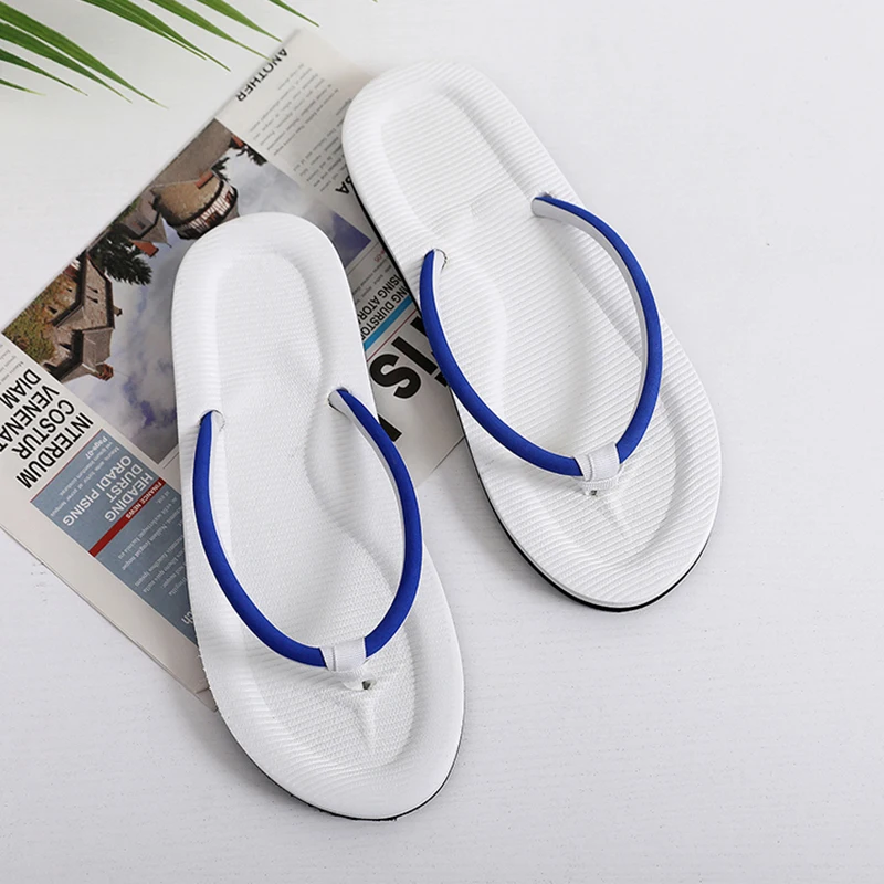 Women Men Outdoor Sandals Lady Beach Slippers Flip Flops Anti-slip Sandals Brazilian Female Seaside Walking Casual Footwear