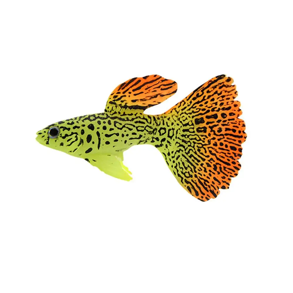 Glow In The Dark Artificial Aquarium Goldfish Ornament Fish Tank Jellyfish For Garden Ornament Fish Tank Decoration