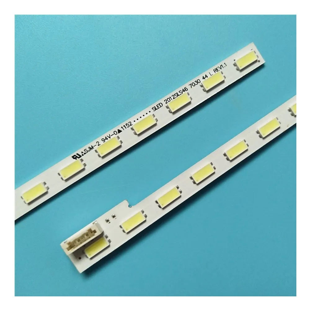 

100%New original 2 PCSX44LED LED strip SLED 2012SLS46 7030 44 R L for KDL-46EX650 LJ64-03363A LTY460HN05 506mm