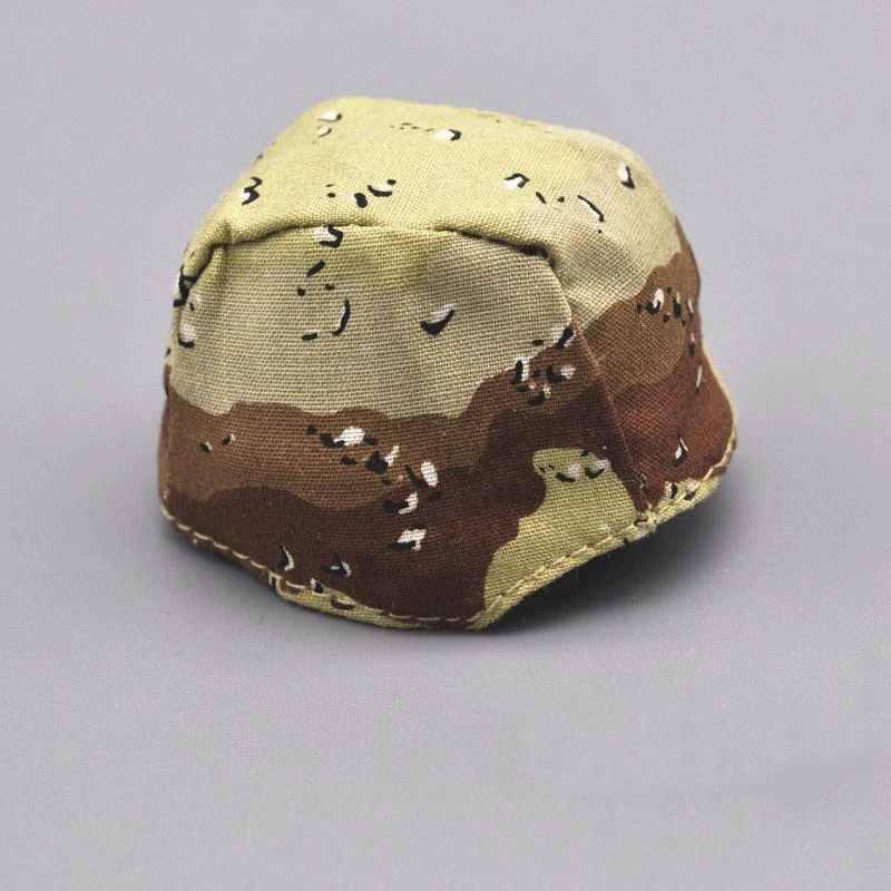 Hot Sales 1/6th Jungle Camouflage Helmet Hat For Usual 12 inch Doll Action Collectable