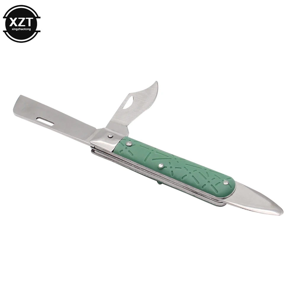 Foldable Cutter Nursery Tool Seedling Tree Knife Peeler Plant Cut Fold Graft Bark Lifter Blade Rose Budding Florist Prun