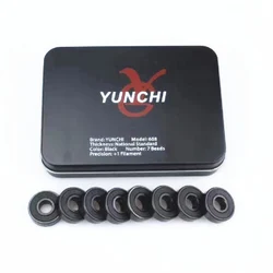 premium ceramic black bearing for speed skating race PS inline speeding competition level black high speed bering 16 pcs