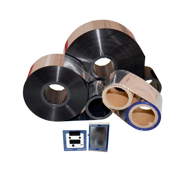 

wax/resin type linx consumable tto ribbon for markem for Markem Videojet Linx Domino thermal transfer overprinter