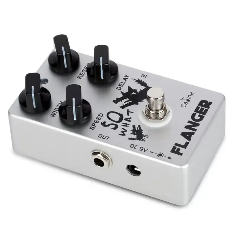 Imagem -03 - Caline-classic Flanger Pedal Efeito Guitarra Cp66 Acessórios Guitarra