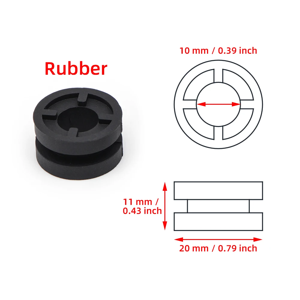 Motorcycle Side Cover Rubber Grommets Gasket Fairings For Yamaha Honda Suzuki CBR GSXR Ninja ZX YZF Kawasaki KTM BMW Accessories