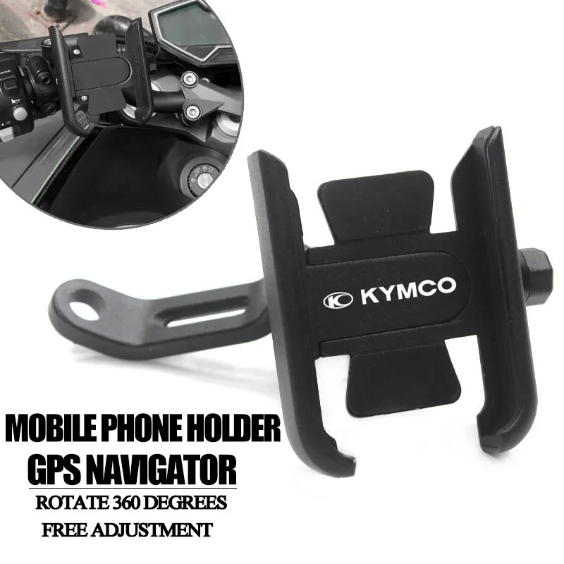 Motorcycle accessories handlebar Mobile Phone Holder GPS stand bracket for KYMCO XCITING 250 300 350 400 500 kxct downtown