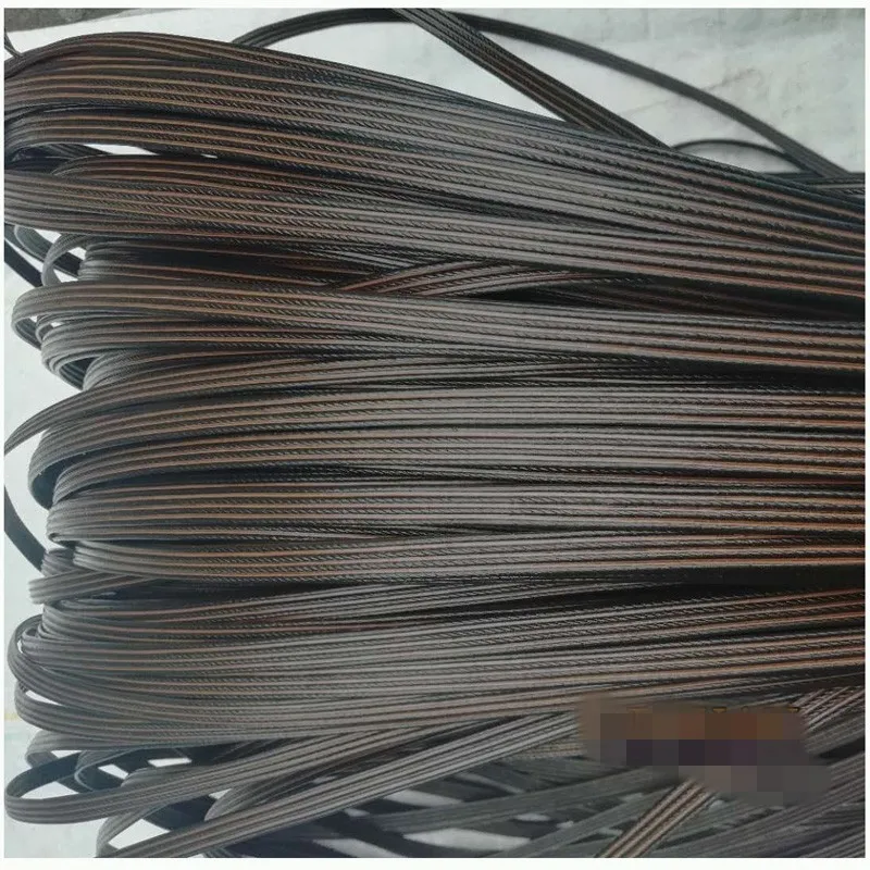 500G/lot Coffee Color Flat Synthetic Rattan Weaving Material Plastic Rattan For Knit And Repair Chair Table,Storage Basket  Etc