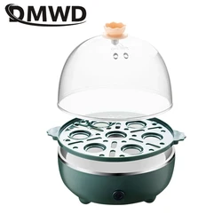 DMWD elektryczna kuchenka do gotowania jajek Mini parowar jajowar urządzenie śniadaniowe Custard Egg Maker automatyczny, duża moc wyłączona 220V