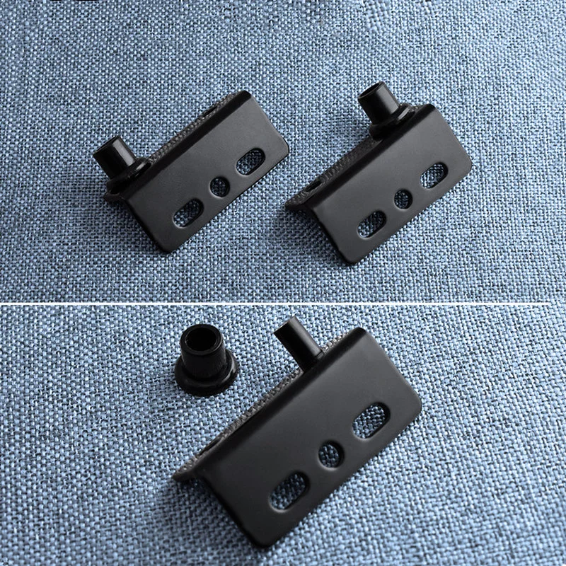 2pcs/set Invisible Cabinet Hinge Up and Down Door Pivot Hinge for Wood Panel Cupboard Display support bracket Furniture Hardware