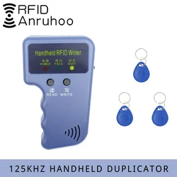 Duplicador de Chip inteligente RFID, copiadora de llaves de 125Khz, lector de insignias EK4100, clonación de etiquetas TK4100, escritor de tarjetas EM4305, programador de Token T5577