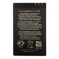 BL-5J BL5J BL 5J Phone Battery for Nokia 5230 5233 5800 3020 XpressMusic N900 C3 Lumia 520 525 530 5900 Battery