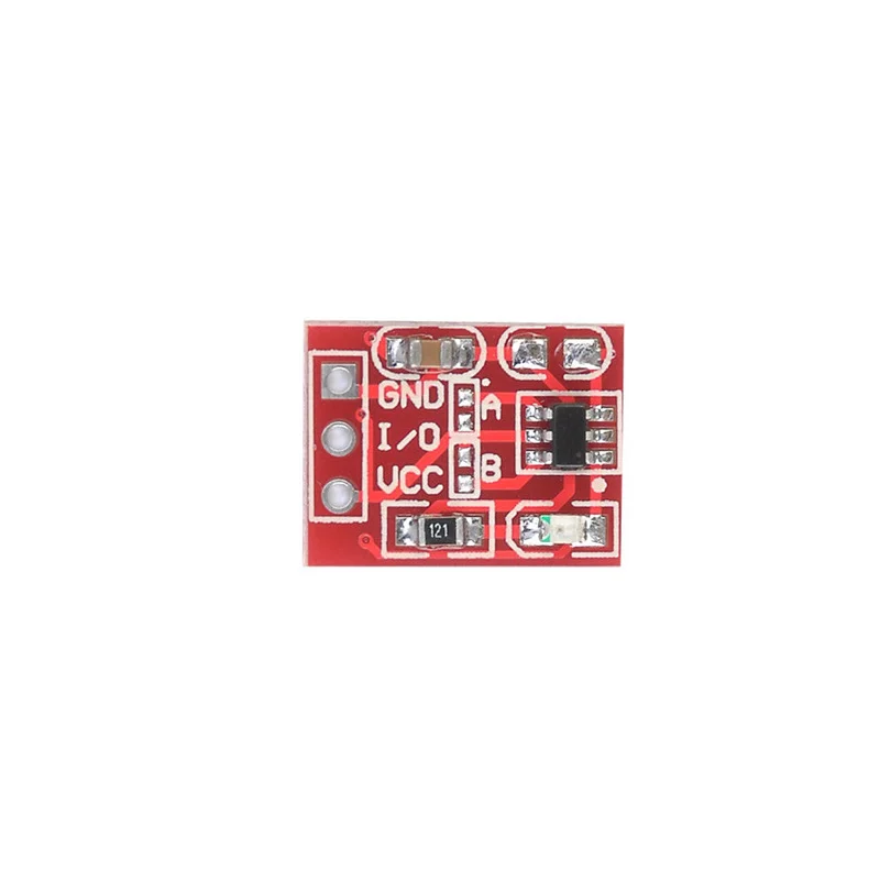 Module de commutation à clé tactile TTP223, 100 pièces, boutons capacitifs autobloquants/non verrouillables, commutateurs à canal unique, Reconstruction