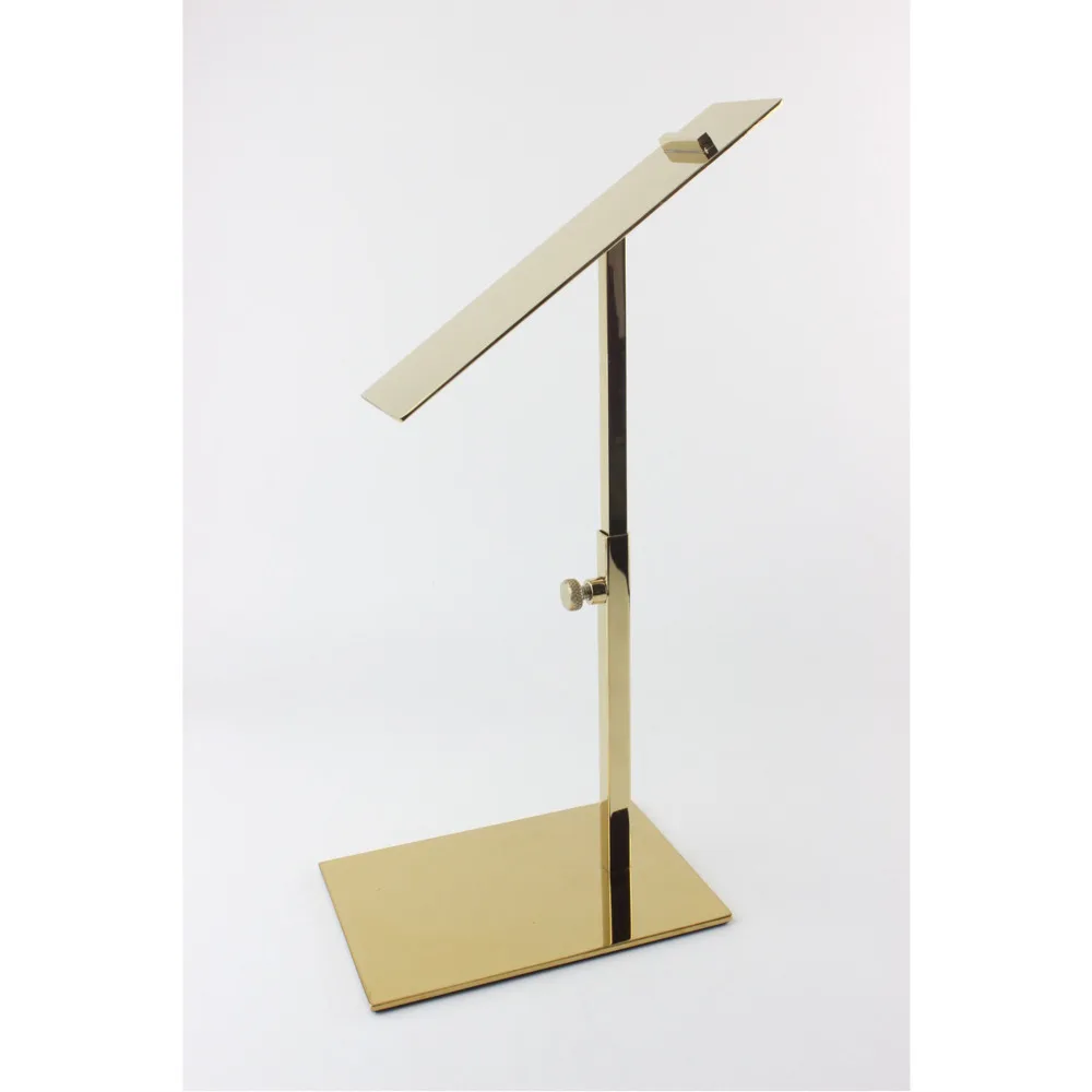 Metall Poliert Gold Schuh Display Stand Schuh Riser Stand Schuh Halterung Metall Schuh Halter Rack