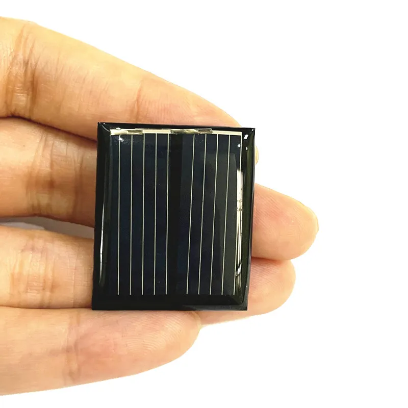 Wholesale Mini Mono Solar Panel Single Crystal 1V 80MA 30*25mm Solar System DIY For Battery Cell Phone Chargers