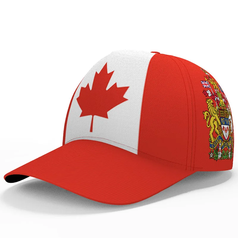 Canada Baseball Caps Free 3d Custom Made Name Number Team Logo Ca Hat Can Travel French Nation Maple Leaf Flag Canadian Headgear