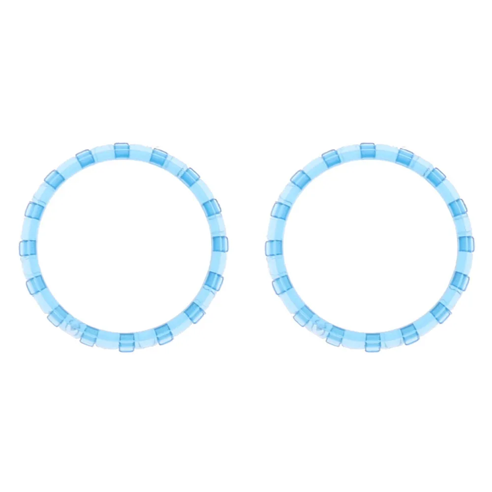 Xoxnxex 1 conjunto = 2 pçs para ps5 lidar com acento anéis substituição para ps5 controlador gamepad acessórios