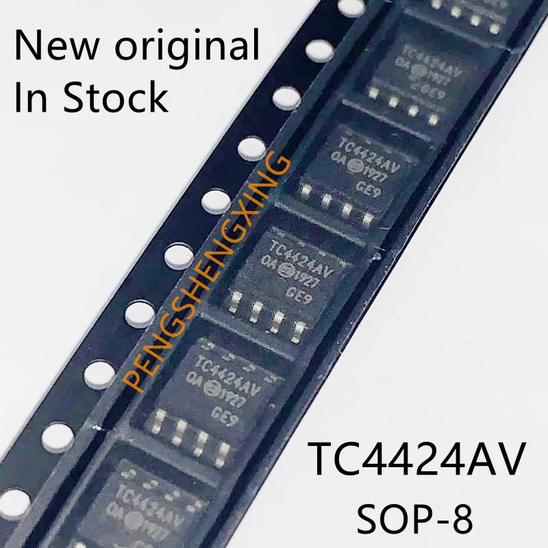 Новинка, 10 шт./лот, TC4424, TC4424AV, TC4424AVOA, SOP8
