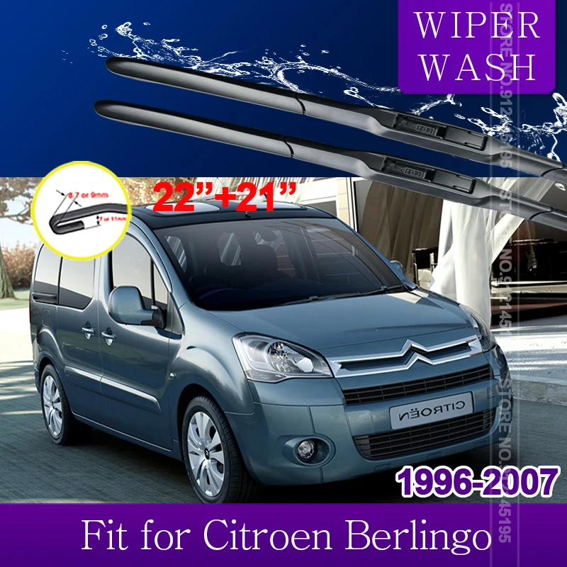 

Car Wiper Blade for Citroen Berlingo MK1 1996~2007 Front Windscreen Windshield Wipers Car Accessories 1997 1998 1999 2000 2001