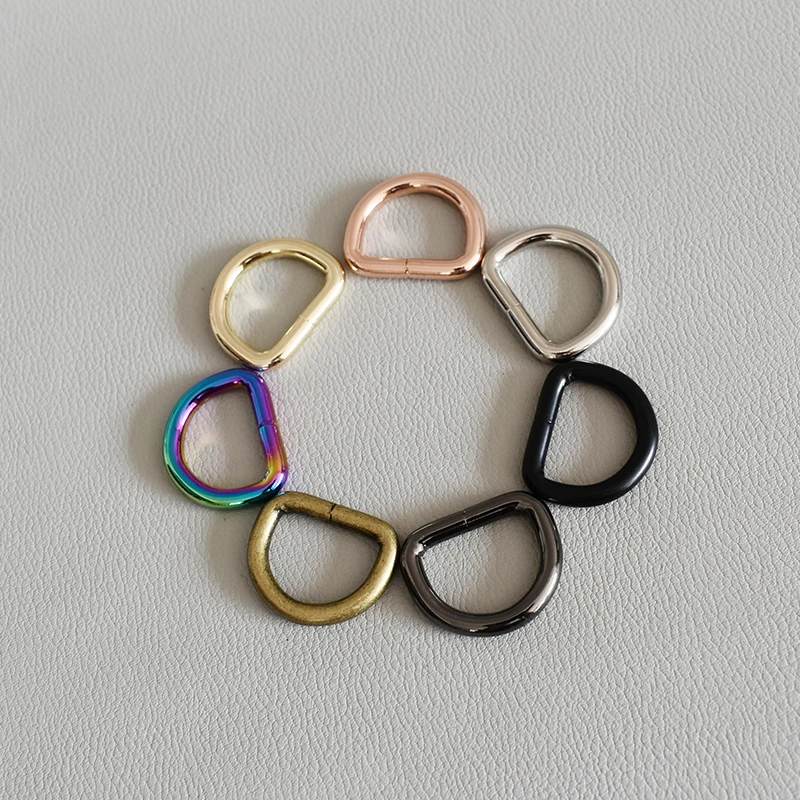 10 Pcs/Lot 3/4Inch(20mm)Multi-Pack of Heavy Duty Welded Dee Rings for Marine and Salty Air Applications, Equestrian Tack