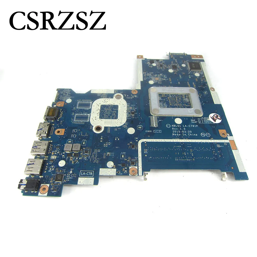 15-AF For HP Pavilion 15-AF Laptop Motherboard A6-5200 CPU ABL51 LA-C781P  827705-001  827705-501  Mainboard