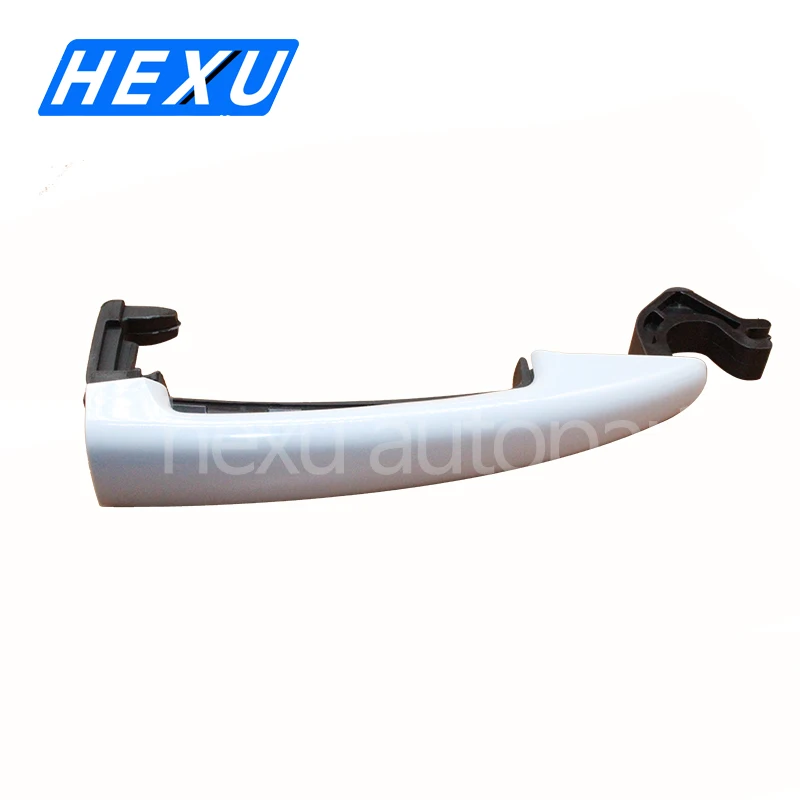 WHITE LEFT RIGHT EXTERIOR OUTDOOR HANDLE FOR FOR CITROEN C4 C5 PEUGEOT 208 308 207 9681635077