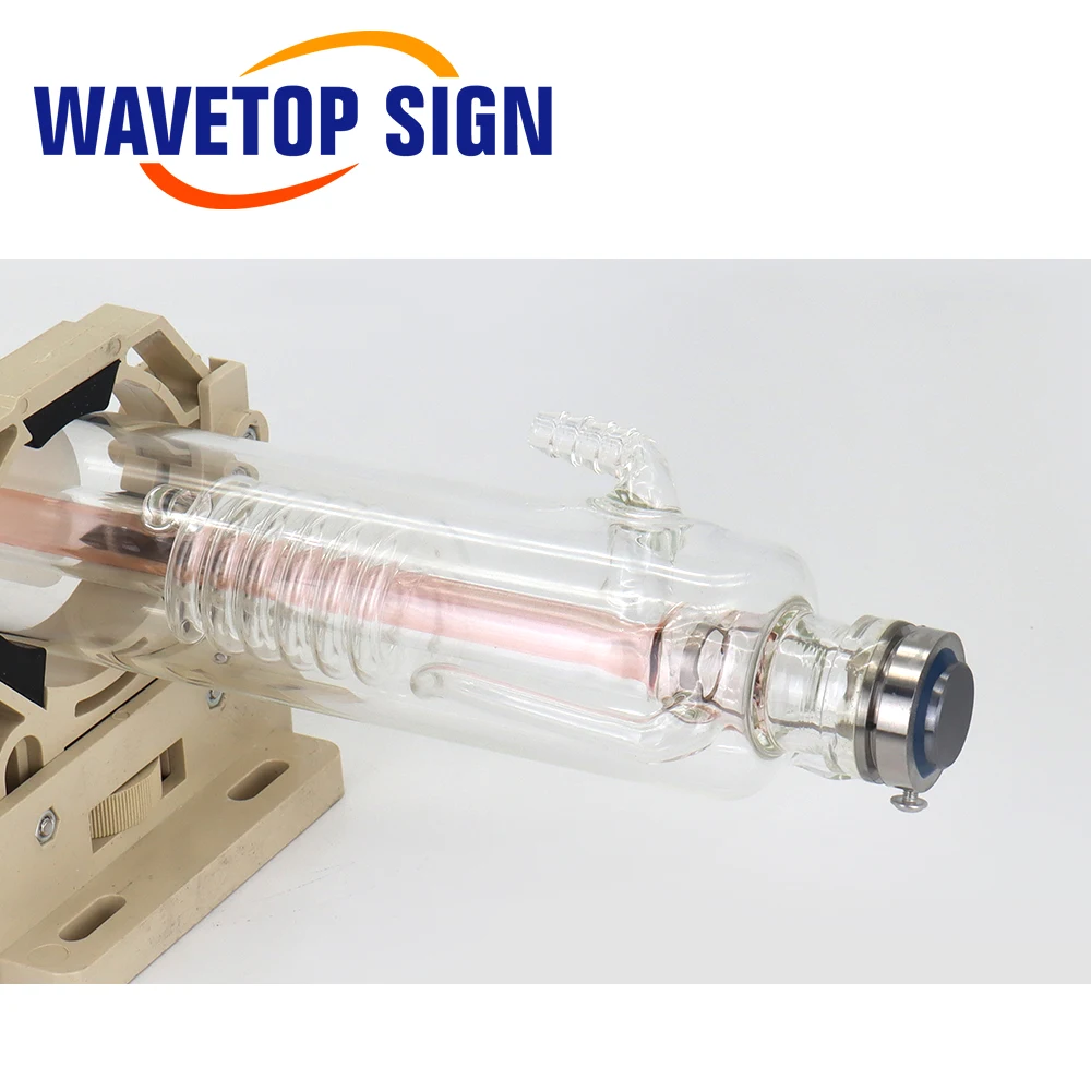 WaveTopSign Co2 Laser Tube Length 500mm 20W Laser Glass Tube Dia. 50mm use for CO2 Laser Engraving and Cutting Machine