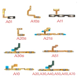 NEW For Samsung A01 A10 A10S A11 A20 A20S A21S A30 A30S A50 A50S A60 A70 A70S A51 A71 A920 Power Volume Button Switch Flex Cable