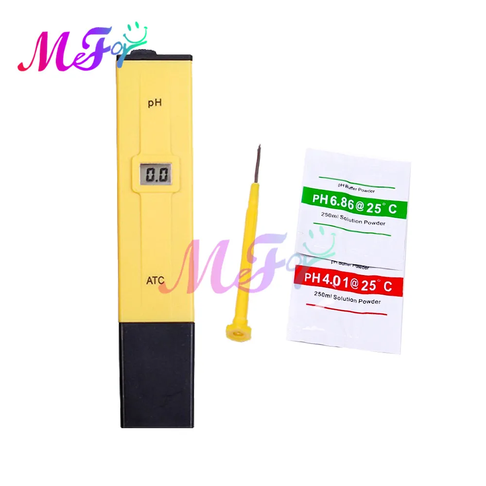 PH Meter Digital PH Tester Water Quality Testers Acidity Measure Device Water Pool Aquarium Hydroponics Home 0-14pH