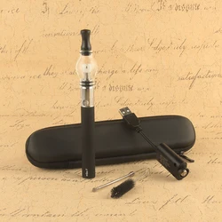 Ego szklana kula zestaw suchy wosk ziołowy parownik E papieros Pyrex Atomizer Ecig 650/900/1100mah bateria