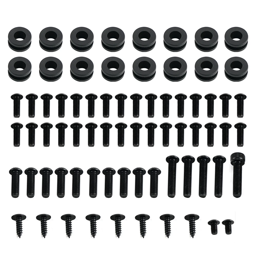 NICECNC Motorcycle Fairing Bolt Kit Alloy Body Screw Complete Set for YAMAHA YZF R6 YZF R 6 2006 2007